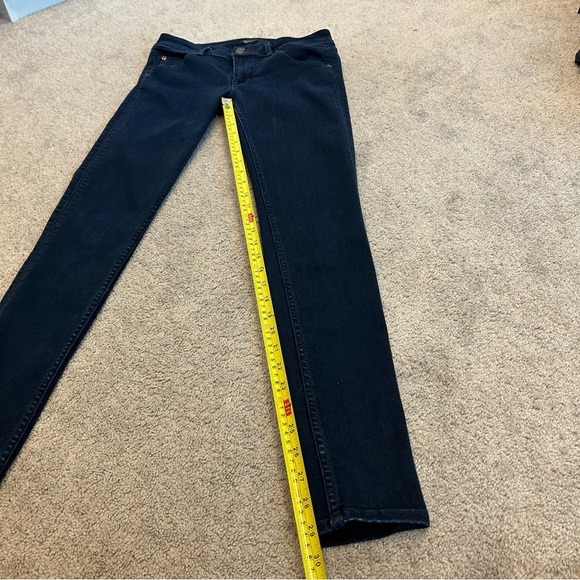 Hudson jeans collin mid rise skinny jeans shade A blue Wash Y2K Streetwear 26 - Picture 14 of 15